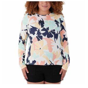 Hang Ten women's Rash Guard Multi color Size XS